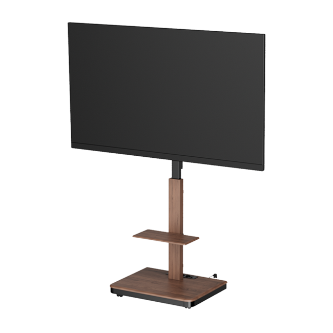 XTRARM Elite Elektrische TV Standaard Walnoot