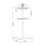 XTRARM Atria TV Standaard Wit