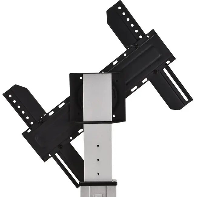 XTRARM Proton 300 Verrijdbare TV Standaard Aluminium - Met 2 stopcontacten
