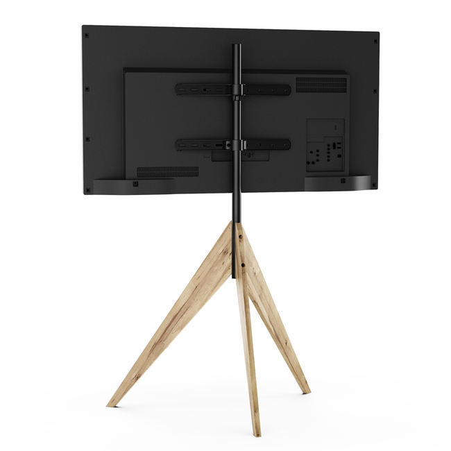 XTRARM Argo Tripod TV Standaard Vergrijsd Eiken