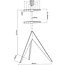 XTRARM Argo Tripod TV Standaard Zwart