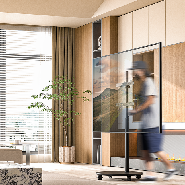 XTRARM Arius TV Standaard Zwart