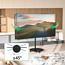 XTRARM Arius TV Standaard Zwart