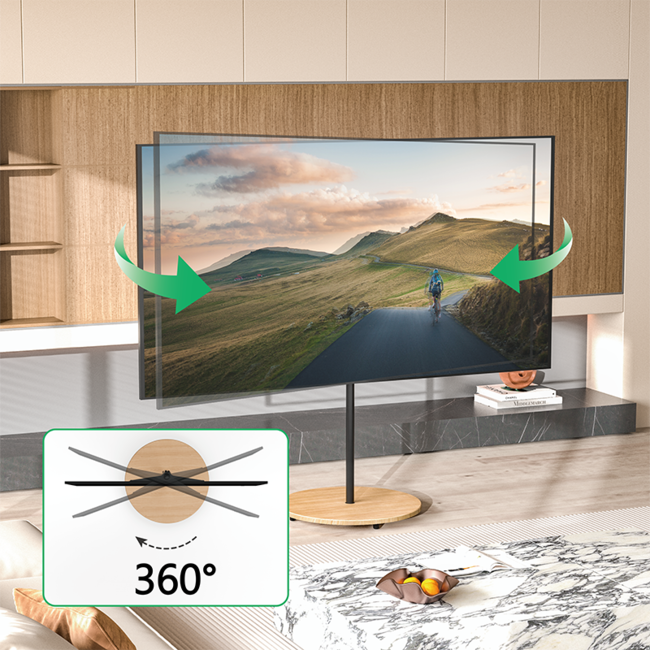 XTRARM Arius TV Standaard Beuken Houtprint