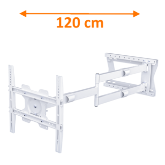  XTRARM Ferrom 120 cm TV Beugel White