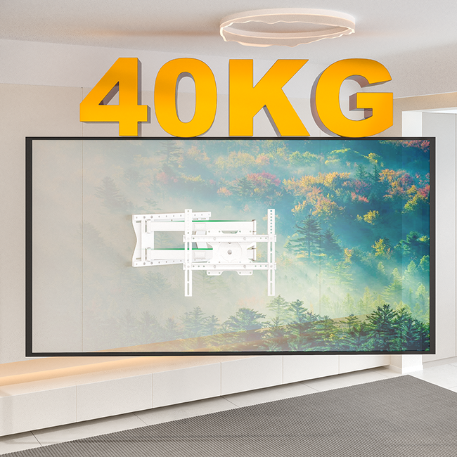 XTRARM Ferrom 120 cm TV Beugel White