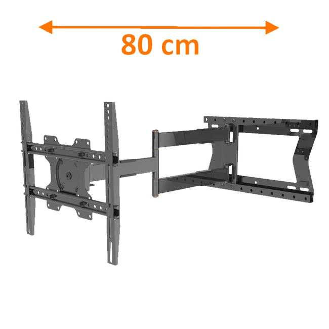 XTRARM Tantal Fixed 80 cm TV Beugel Draaibaar