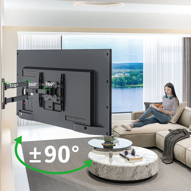 XTRARM Tantal Fixed 80 cm TV Beugel Draaibaar