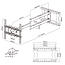 DQ Hercules Flex 600  2.0 100 cm TV Beugel