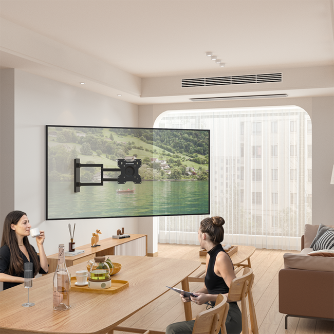 XTRARM Axis XL Black 70 cm TV Beugel