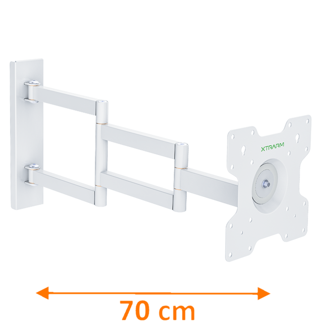 XTRARM Axis XL White 70 cm TV Beugel