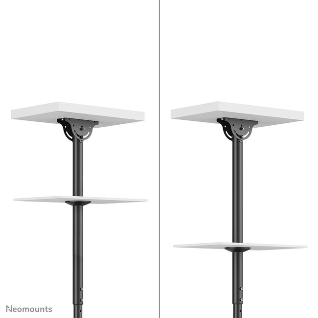 Neomounts CL35-440BL16L Monitor/TV-beugel plafond 37-70" - h 106-156 cm