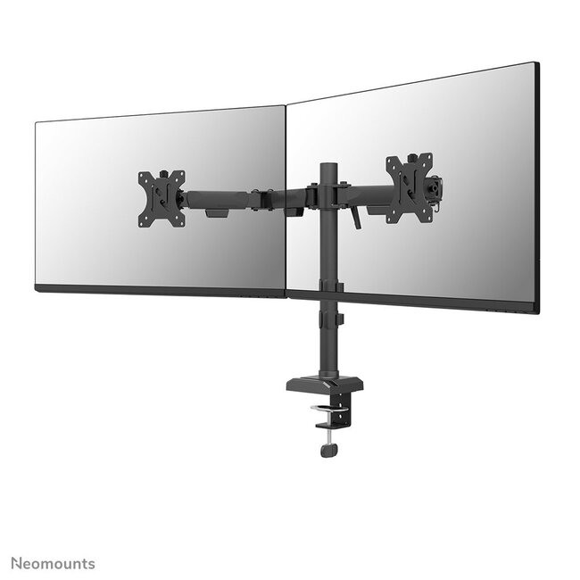 Neomounts DS60-600BL2 Monitorarm 10-32 inch - Quick-fix - 180°-stop