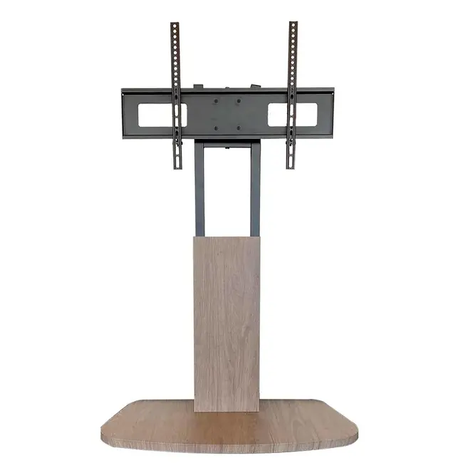 XTRARM Ferro TV standaard zwart grijs houtprint