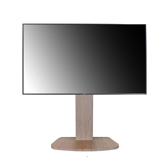 XTRARM Ferro TV standaard zwart grijs houtprint