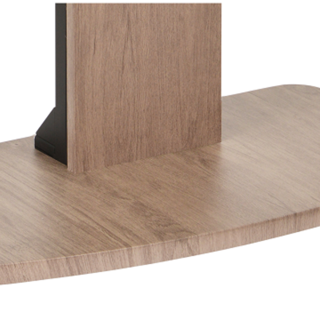 XTRARM Ferro TV standaard zwart grijs houtprint