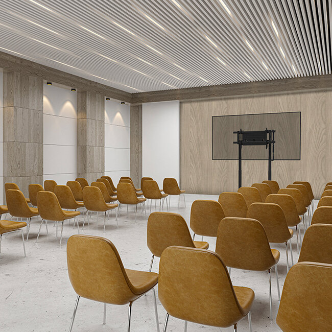 Neomounts FL55-975BL1 TV trolley 75-115" - gemotoriseerd