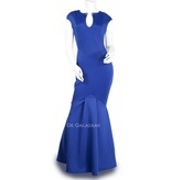 Kobalt blauwe jurk 2017020