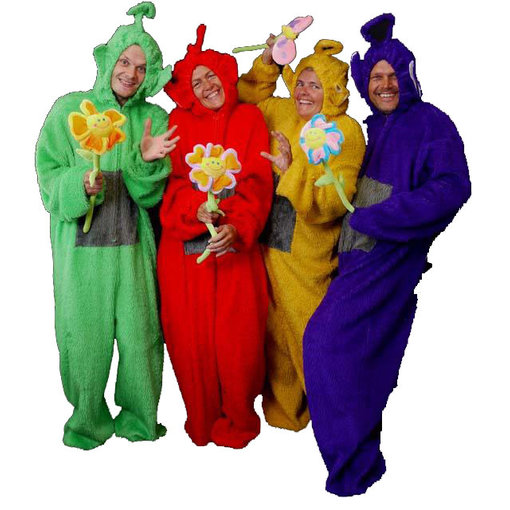 Teletubbie kostuum huren - 204