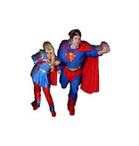 Superman & Superwoman kostuum huren - 200