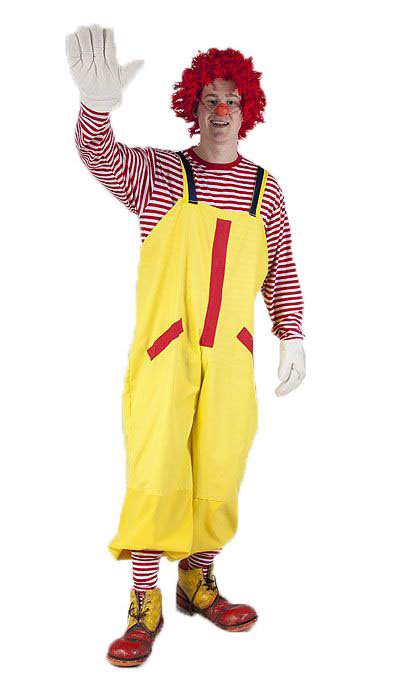 Ronald de clown kostuum huren - 507