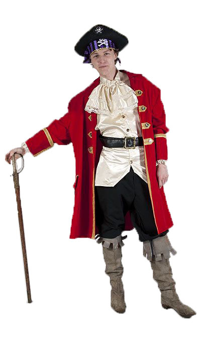 wijsvinger postzegel Afhankelijk Kapitein Piraat kostuum huren - Incognito Leusden