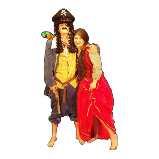 Piraat en piratenliefje - 407