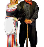 Oud Hollandse boer & boerin kostuum - 230