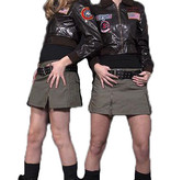 Topgun outfit voor een vrouw huren - 446