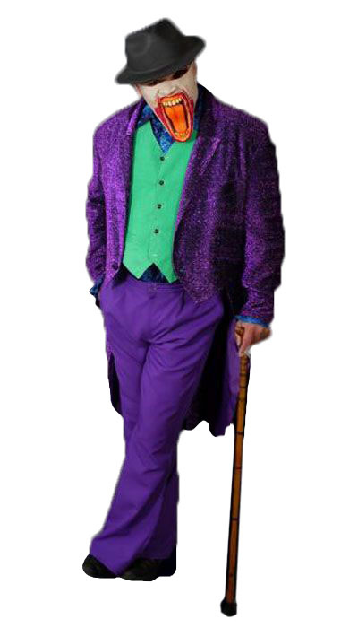 Buitenboordmotor Surrey scheerapparaat The Joker kostuum huren - Incognito Leusden