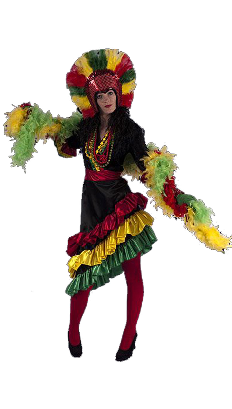 Laan Komkommer Fractie Rio carnaval kostuum - Incognito Leusden