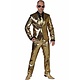 Gouden glitterpak huren - 561