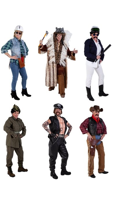 Village People kostuums huren