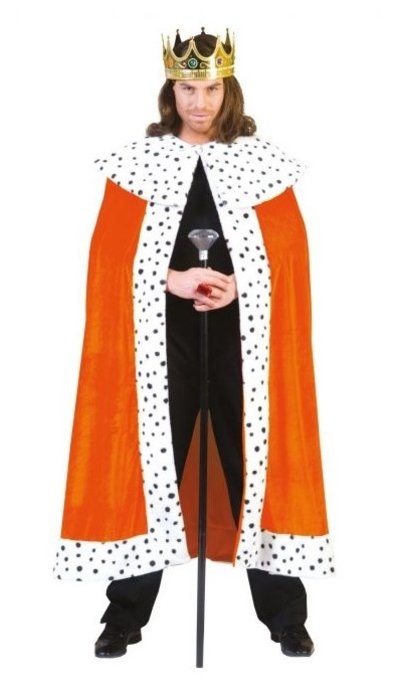 Rode koningsmantel - carnaval