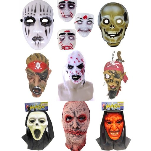 Halloween maskers kopen