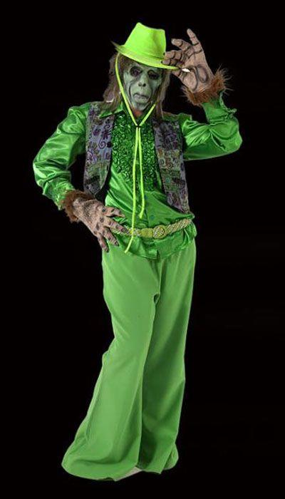 Groen griezel kostuum huren - 324