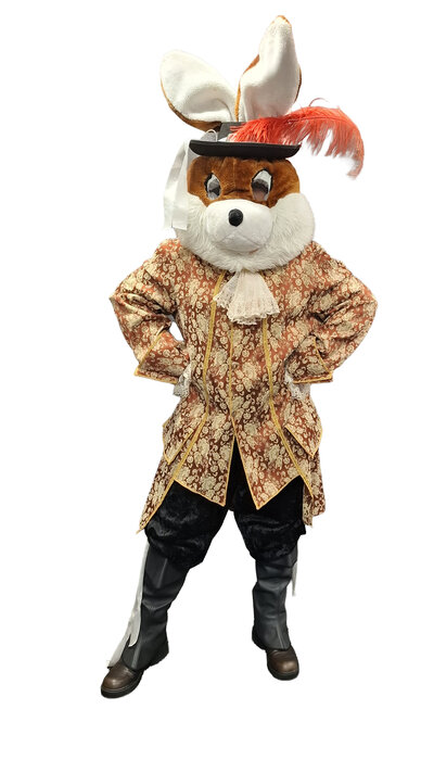 The Masked Singer historische Haas kostuum huren