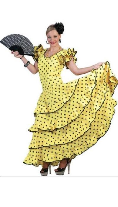 Spaanse flamenco jurk huren - 458