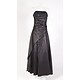 Galajurk strapless zwart - 469