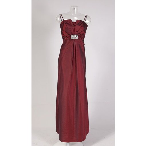 Galajurk bordeaux met bandjes - 487