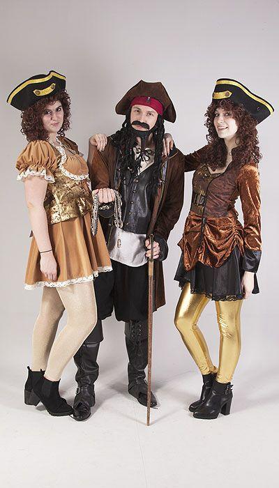 Jack Sparrow kostuum en Pirate girls