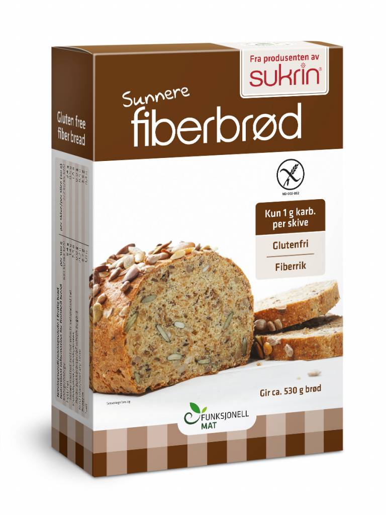 - Broodmix Fiberbrød (250 gr)