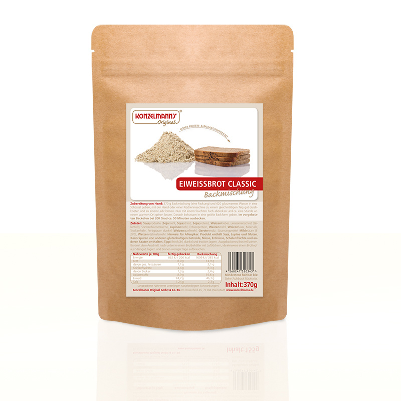 - Eiweiss Brot Classic Broodmix (370 gr)