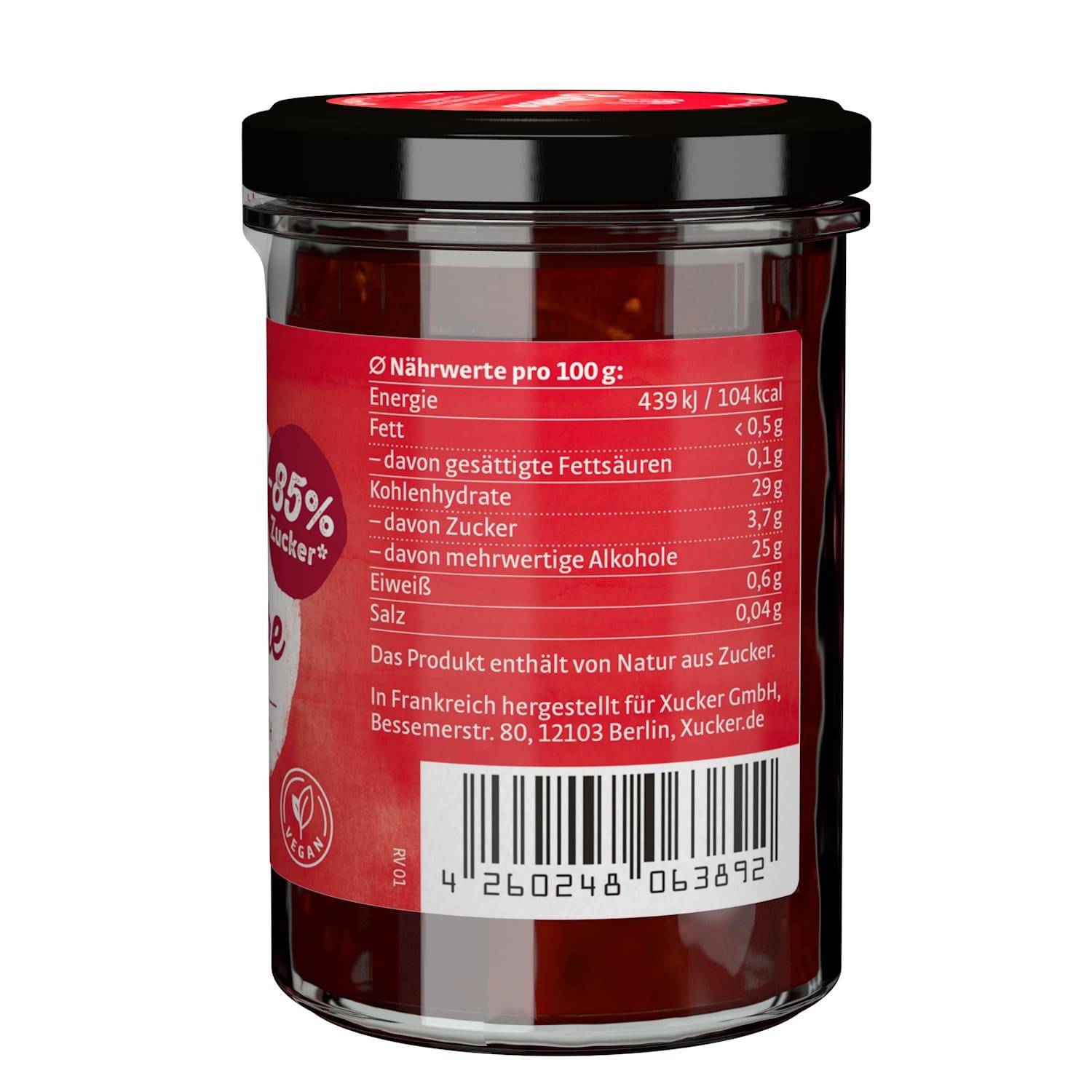 - Aardbeien Jam (220 gr)