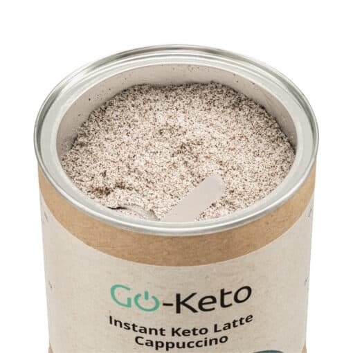 - Instant Keto Latte Cappuccino ongezoet (250 gr)