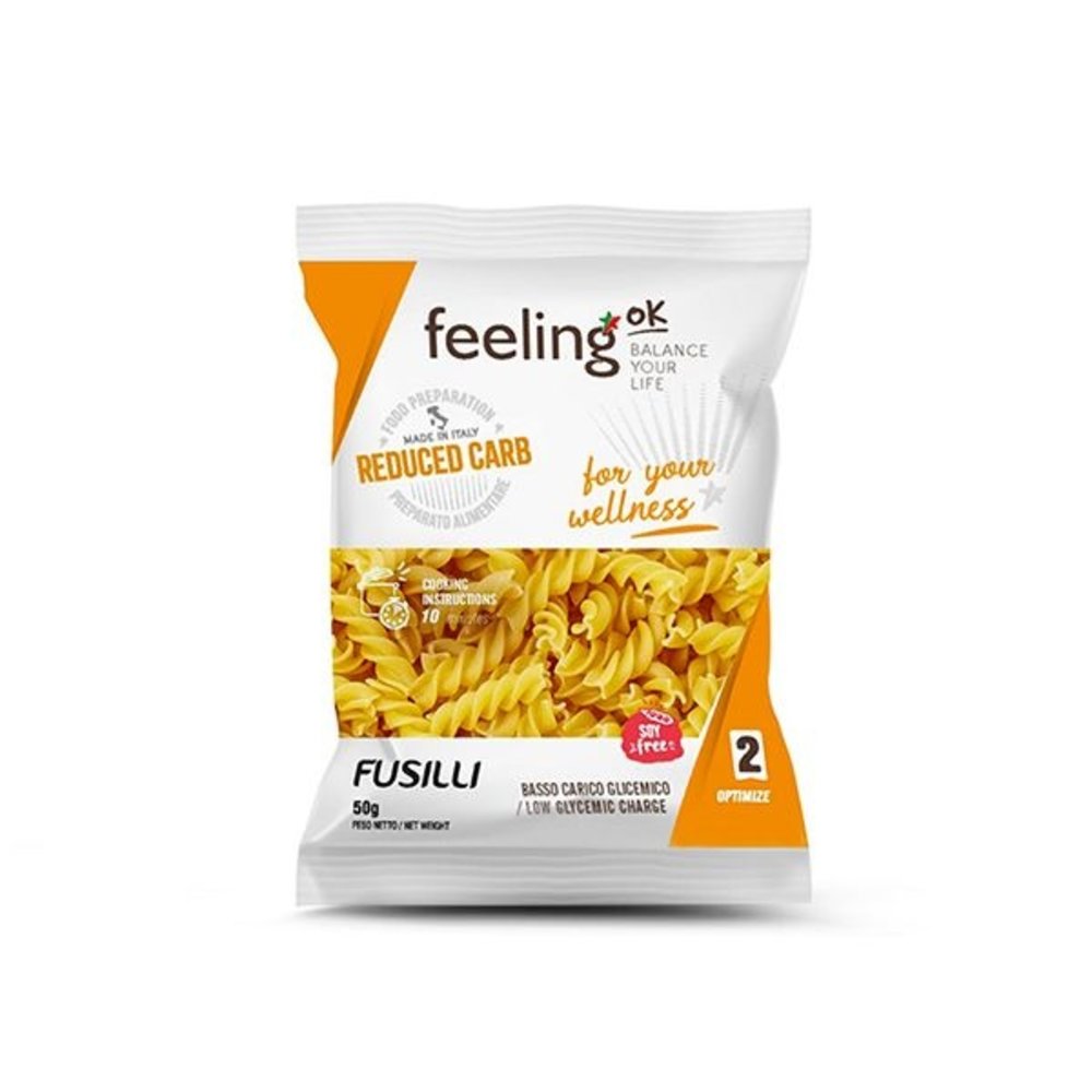 Pasta Fusilli Feeling OK Start - 250 G Ad Alta Proteina