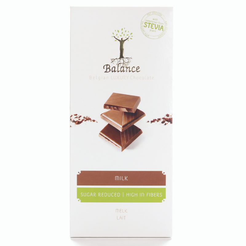- Luxury chocolate milk stevia (85 gr)