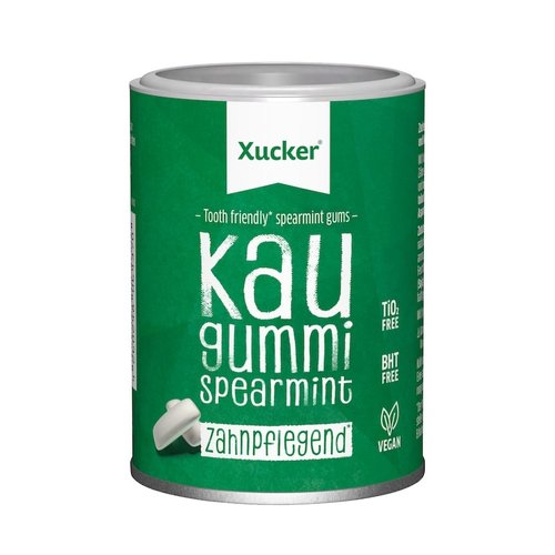 Xucker - Xylitol Spearmint Kauwgom (100 gr)