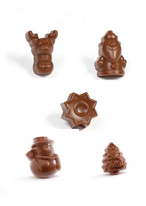 - Kerst Chocolade Melk Praliné stevia (100 gr)