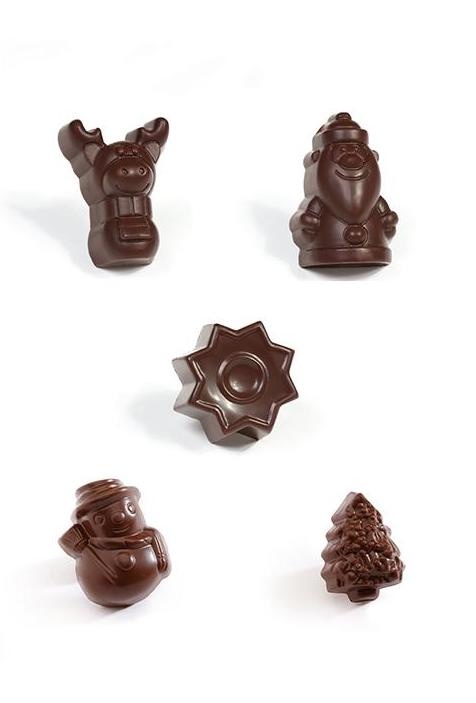 - Kerst Chocolade Puur Praliné stevia (100 gr)